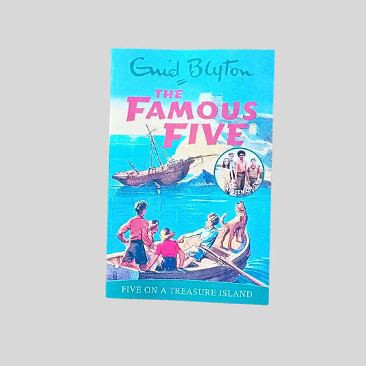 The book by Enid Blyton called The Famous Five on a Treasure Island 