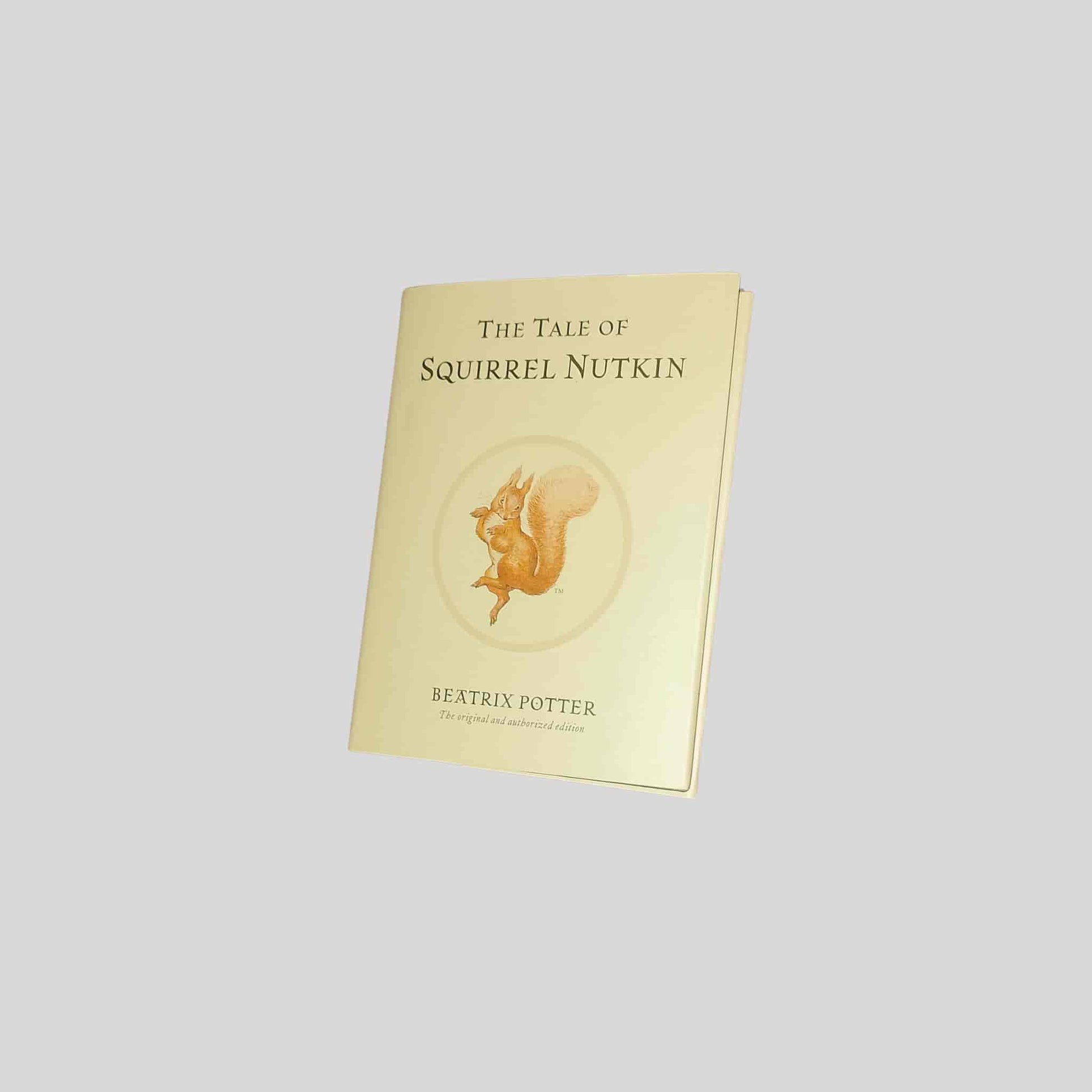 The Tale of Squirrel Nutkin by Beatrix Potter – classic hardback children's book with original illustration