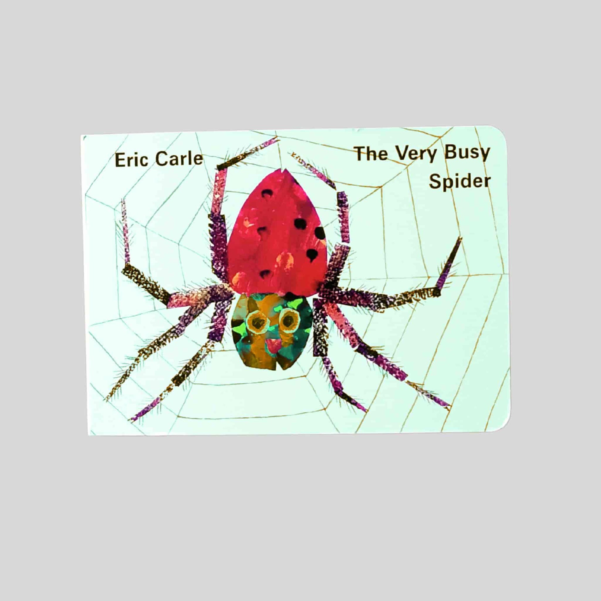 Cover of The Very Busy Spider children's book by Eric Carle