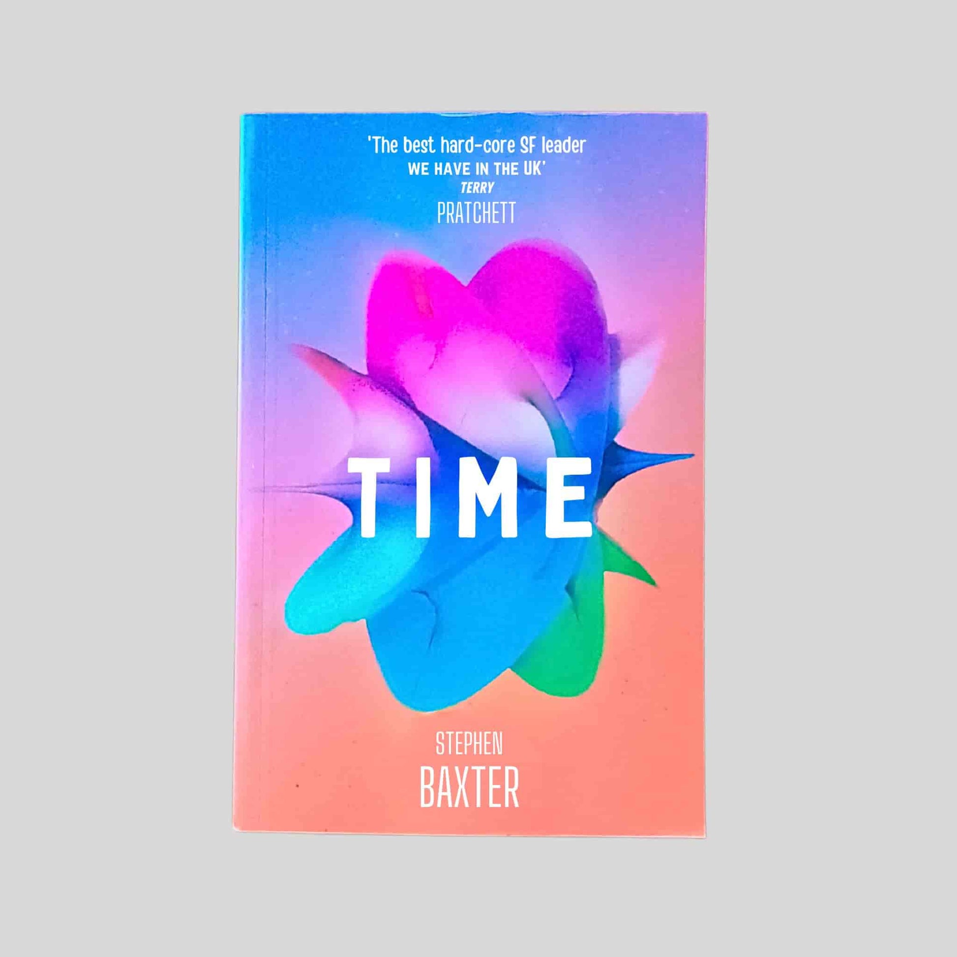 Paperback cover of Time by Stephen Baxter